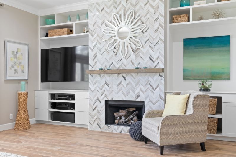 Fireplace Shelves Installation in Winston Salem, NC