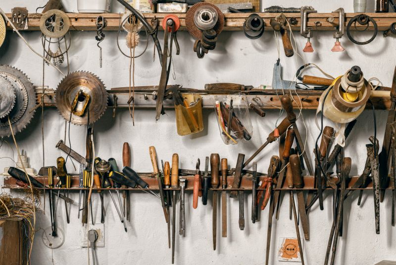 Garage Tool Rack Installation in Montgomery County, MD