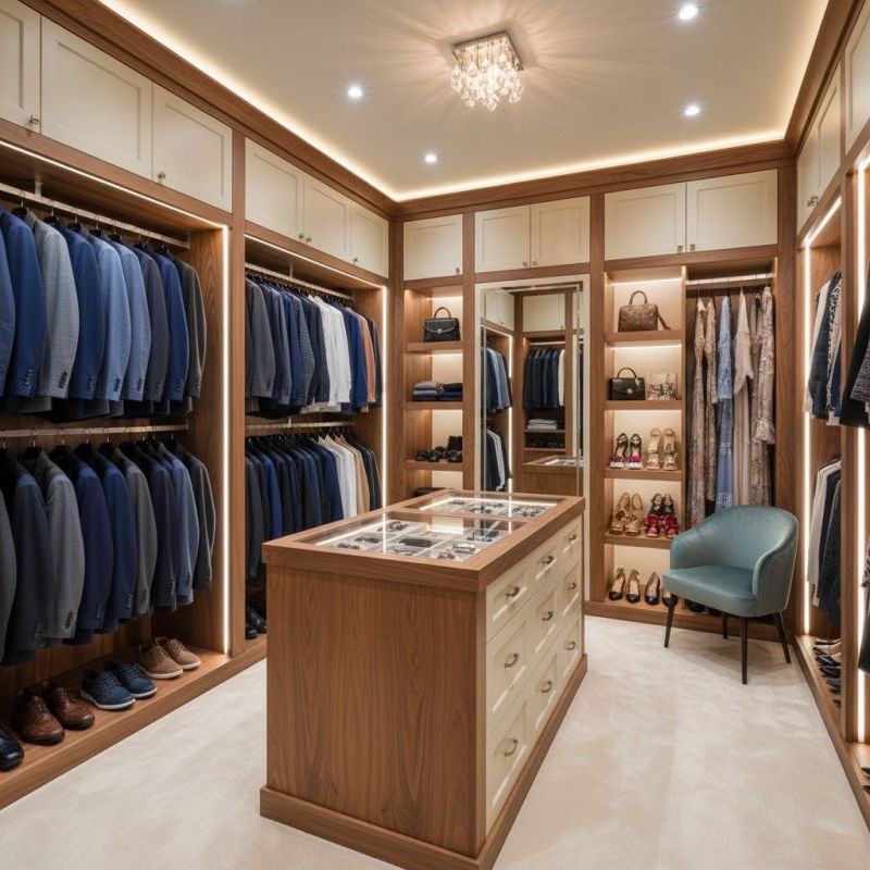 Walk In Closet Remodeling in Annapolis, MD